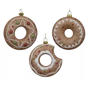 Glasfigur Bagel süß