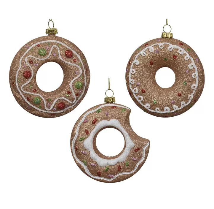 Glasfigur Bagel süß