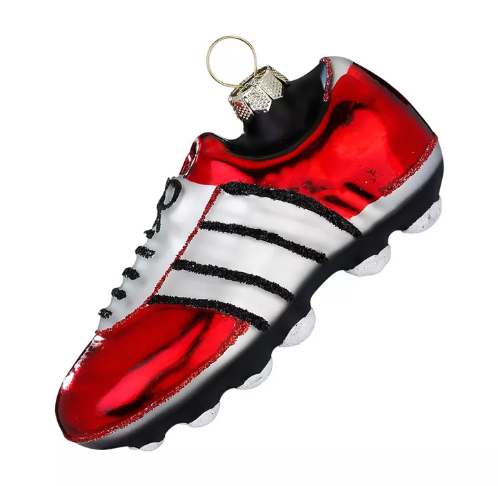 Glasfigur Fußballschuh