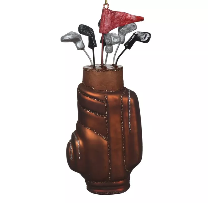 Glasfigur Golfschläger