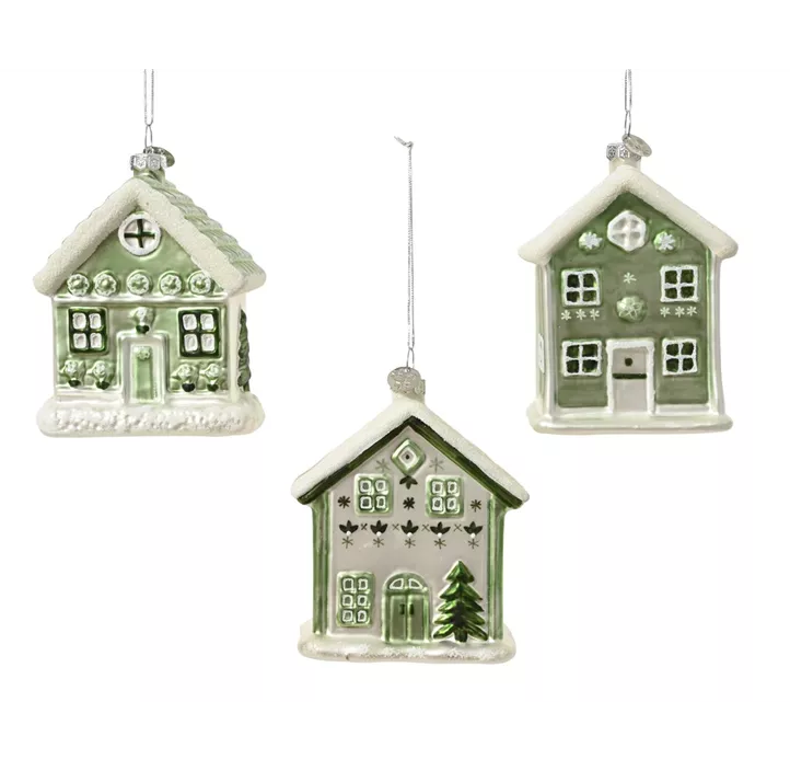 Glasfigur Haus
