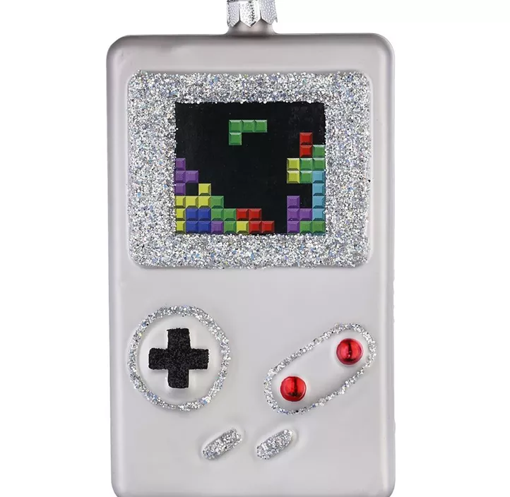 Glasfigur mobile Spielkonsole