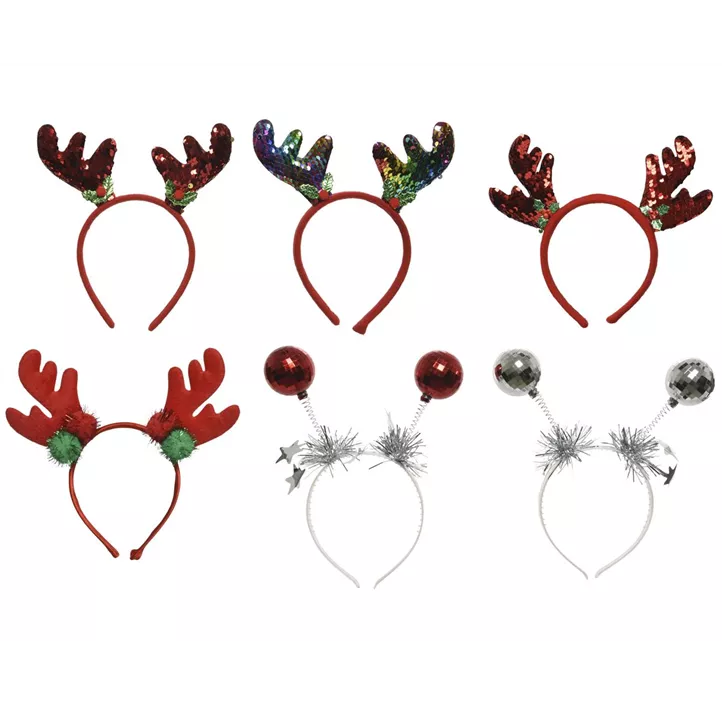 Haarreif mit Weihnachtsmotiv