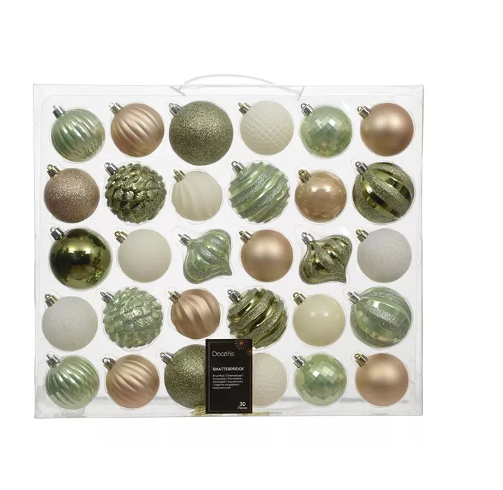 Mischbox Weihnachtsschmuck Polystyren