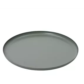 Dekoteller flach aus Metall