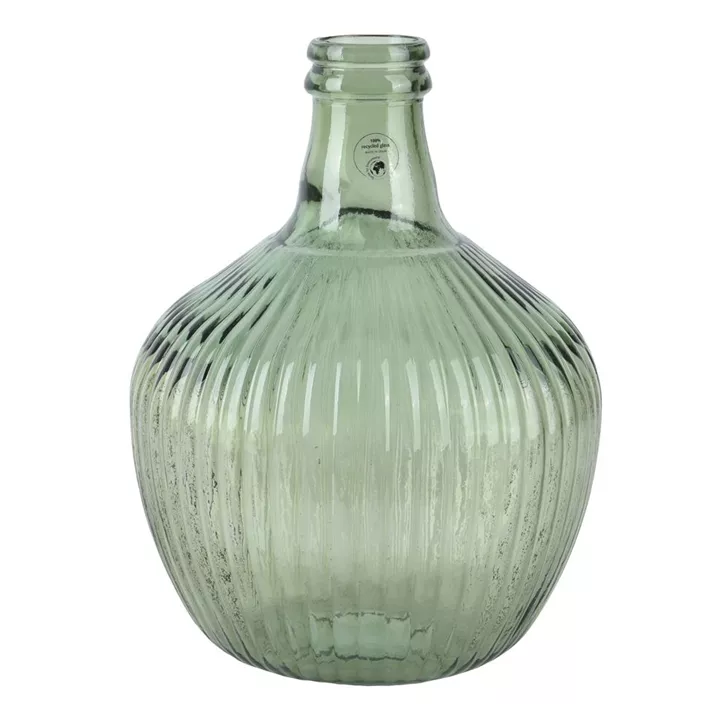 Flaschenvase, grün