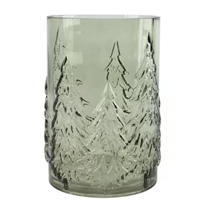 Glasvase Tannenbaum