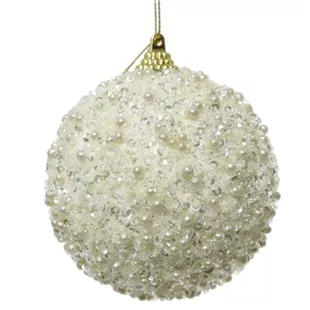 Kugel mit Perlen und Schaumstoff