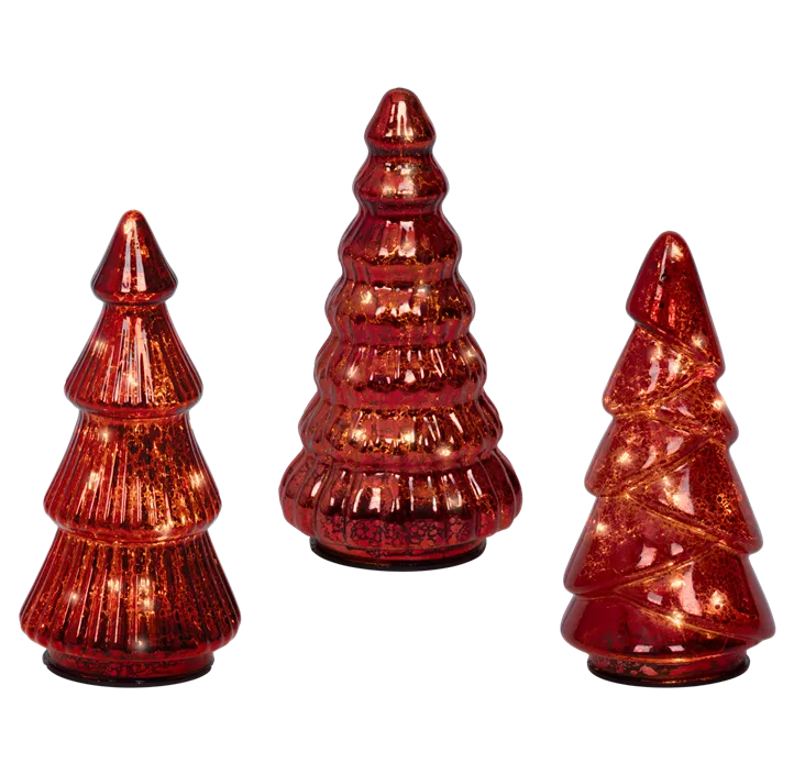 Micro LED Baum aus Glas