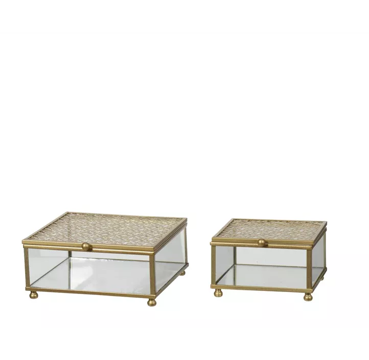 Schachtel Glas