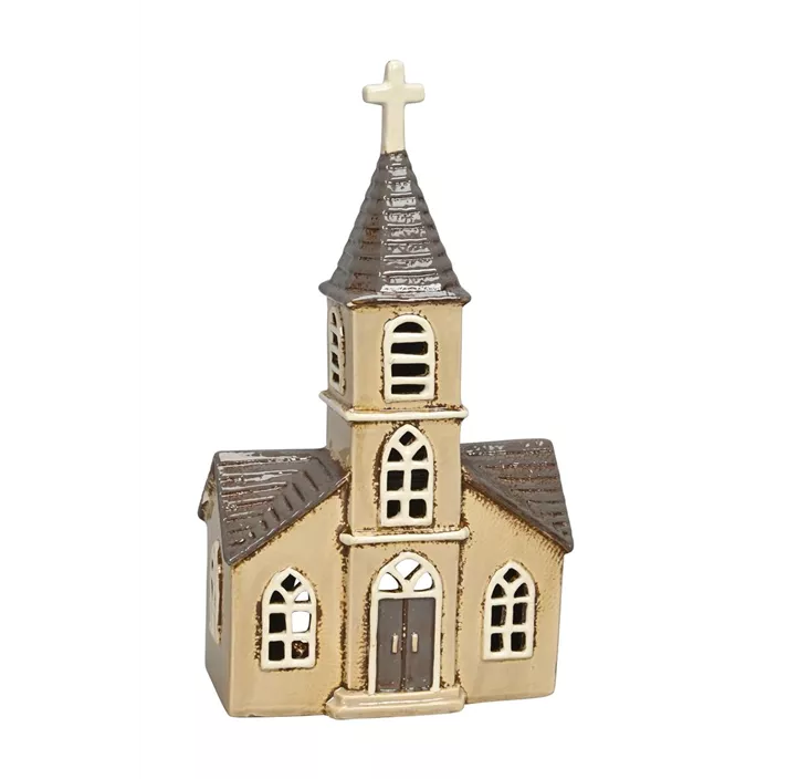 Windlicht Kirche