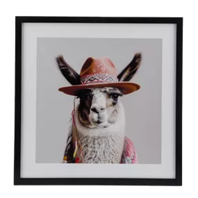 Bild mit Lama Bild mit Lama