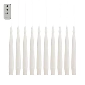 Stabkerze Taper LED 10er Packung