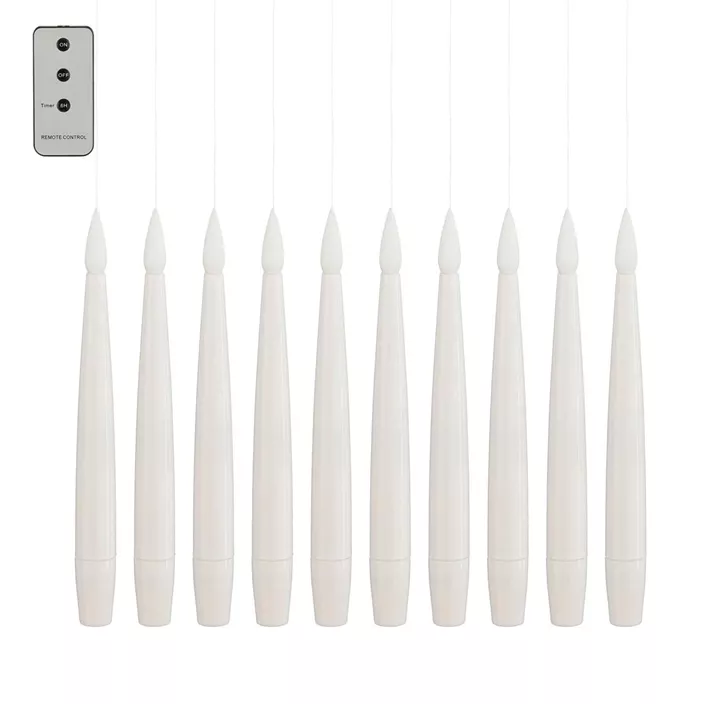 Stabkerze Taper LED 10er Packung