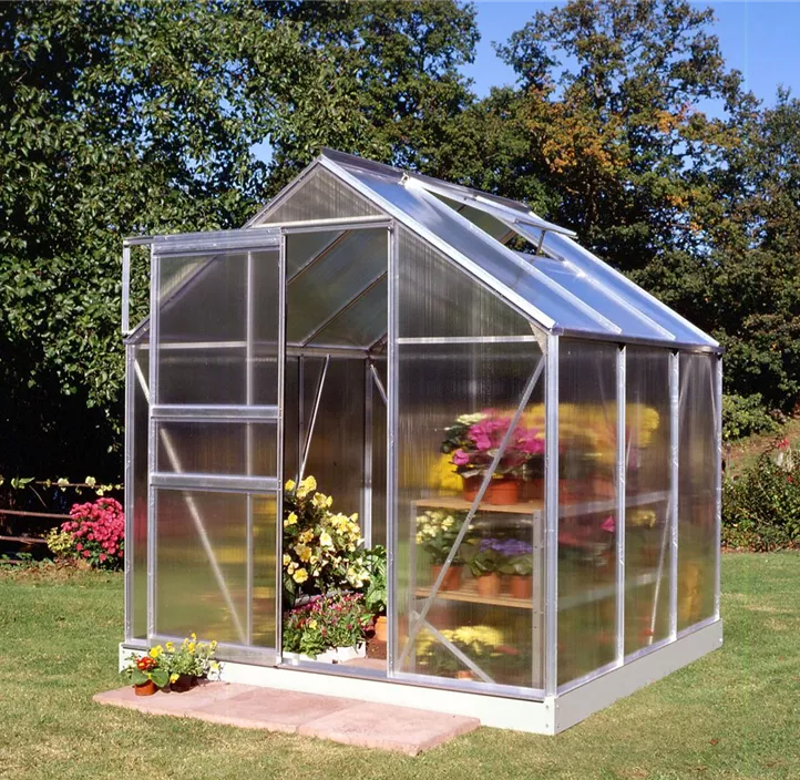 mit 4 mm Polycarbonat, 195 x 193 x 122 cm