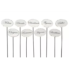 Kräuterstecker oval