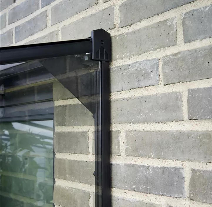 mit 3 mm Sicherheitsglas, 65 x 189 x 189 cm