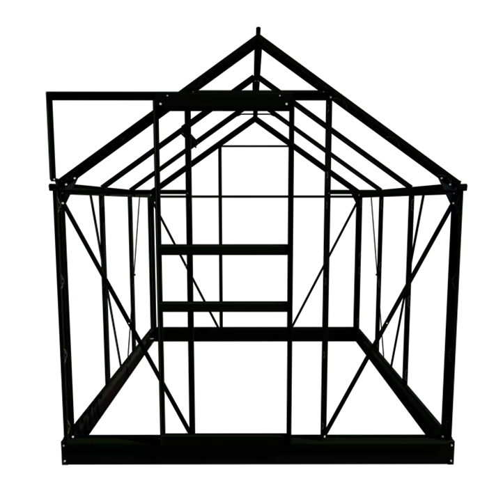 mit 3 mm Sicherheitsglas, 192,5 x 192,5 x 195,8 cm