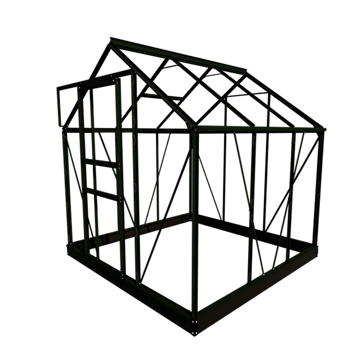 mit 3 mm Sicherheitsglas, 192,5 x 192,5 x 195,8 cm