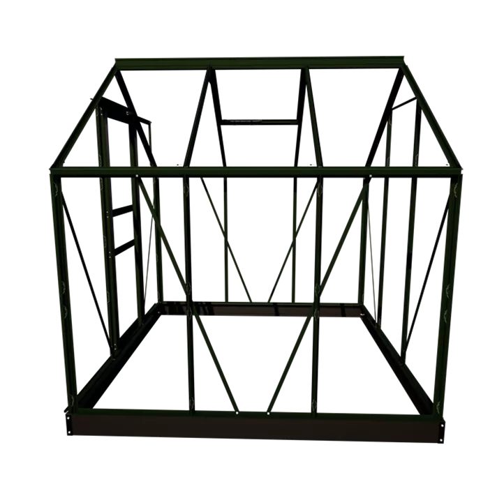 mit 3 mm Sicherheitsglas, 192,5 x 192,5 x 195,8 cm