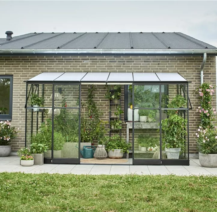 mit 3 mm Sicherheitsglas, 188 x 374 x 189 cm