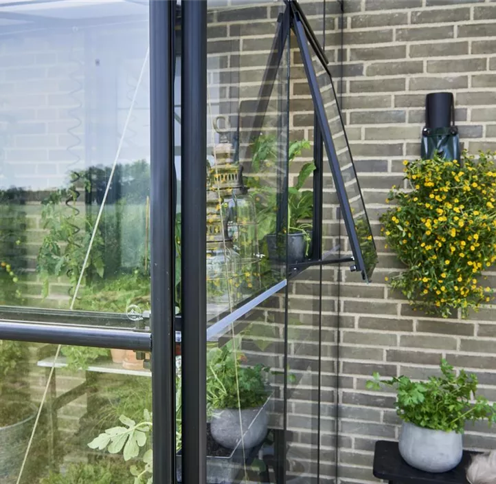 mit 3 mm Sicherheitsglas, 188 x 251 x 189 cm