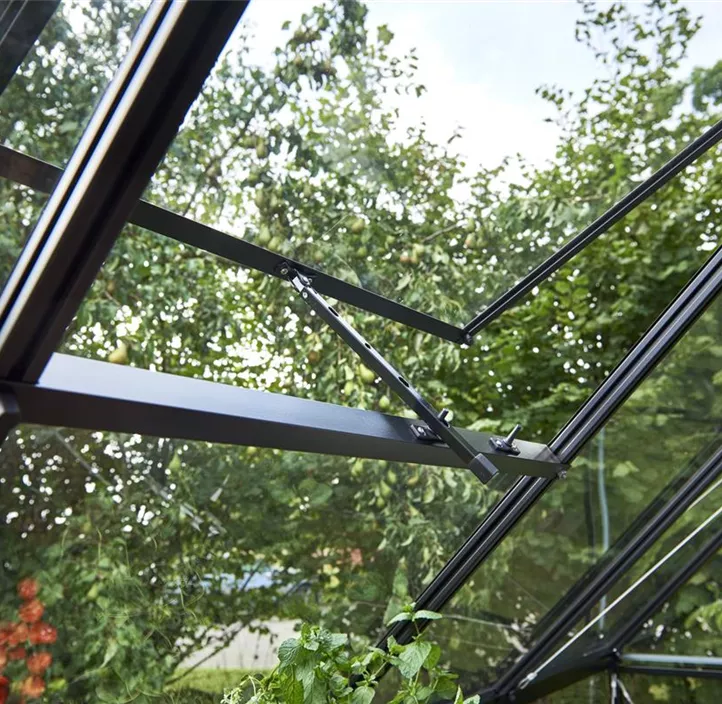 mit 3 mm Sicherheitsglas, 508 x 261 x 135 cm