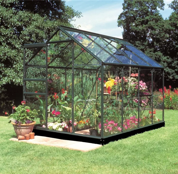 mit 3 mm Blankglas, 257 x 193 x 122 cm
