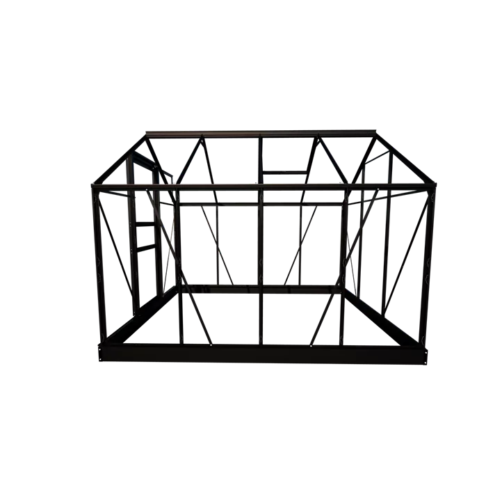  mit 4 mm Polycarbonat, 257 x 193 x 122 cm