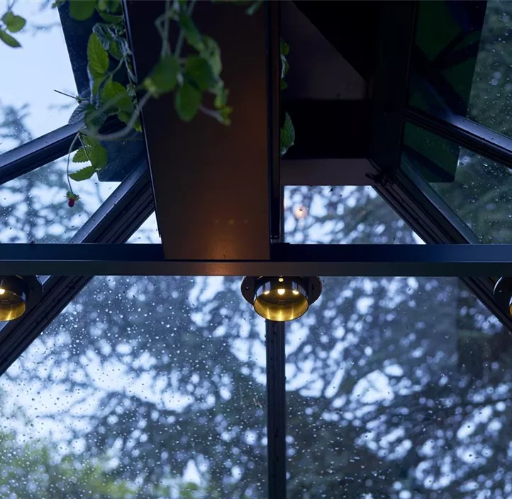 Solar Lampe LED für Gewächshäuser
