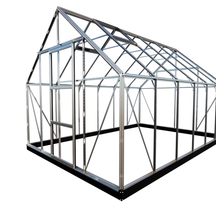 mit 6 mm Polycarbonat, 384 x 257 x 123 cm