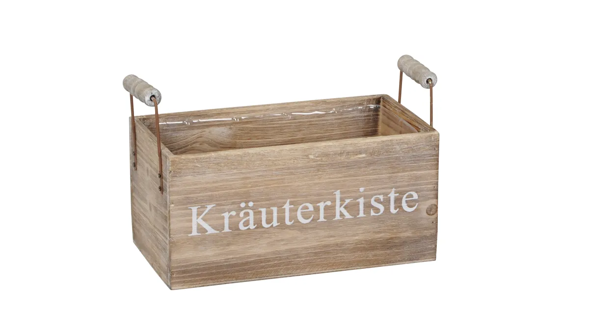 Blumenkiste mit Griffen