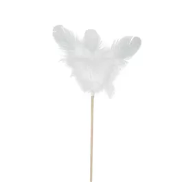 Gänse-Federn am Stab