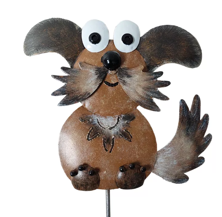 Gartenstecker Hund
