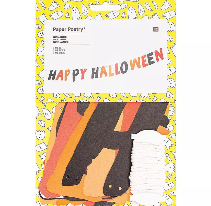 Girlande Happy Halloween