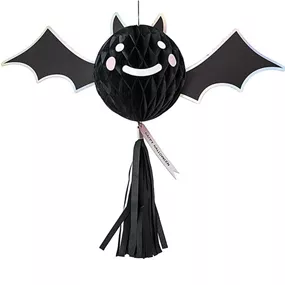 Fledermaus mit Quaste (Halloweendekoration)