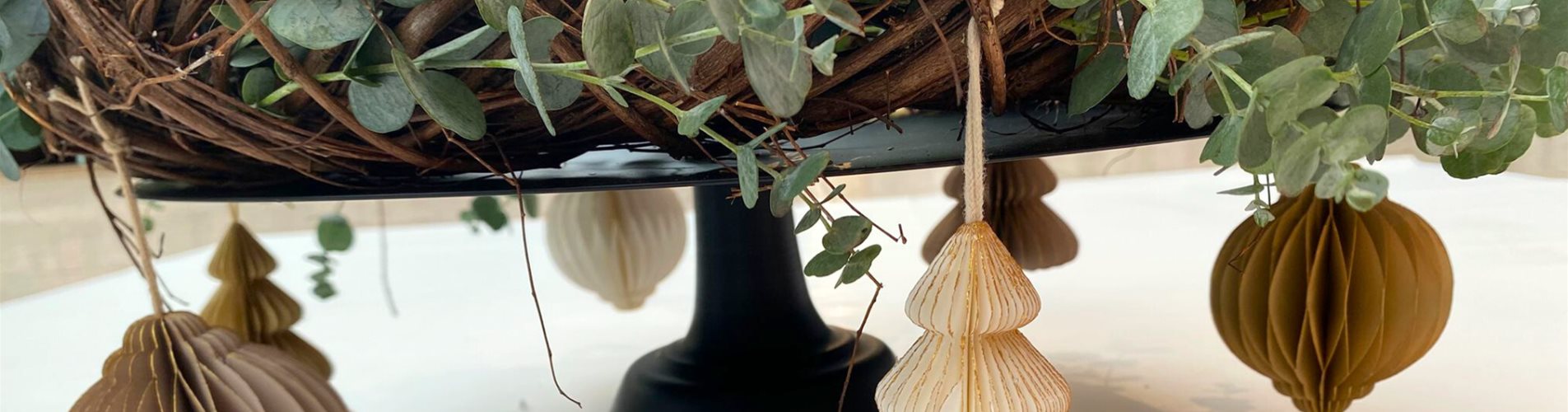 LP Header skandinavischer Adventkranz