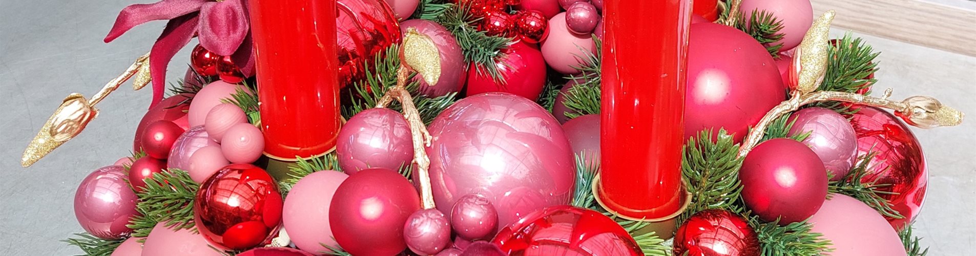 LP Header festlicher Adventkranz LP Header festlicher Adventkranz