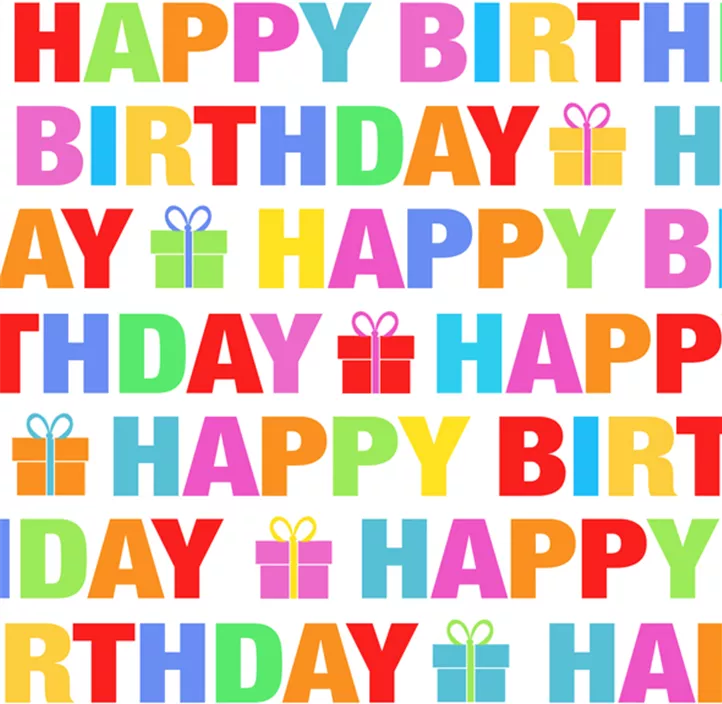 Cocktailserviette dekoriert