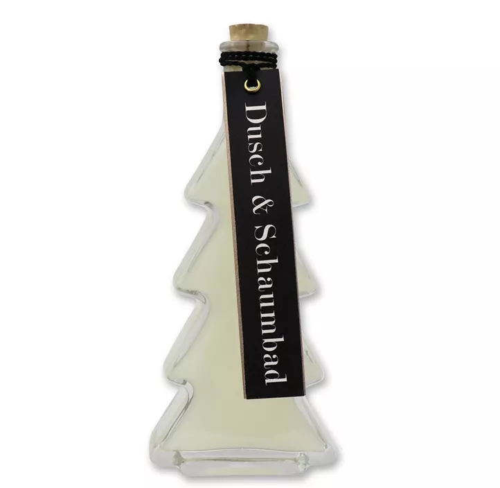 Dusch- & Schaumbad Schneerose im Tannenbaum-Glas