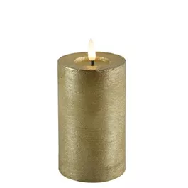 LED Stumpenkerze Rustikal