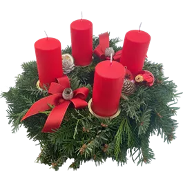 Adventkranz, 30 cm