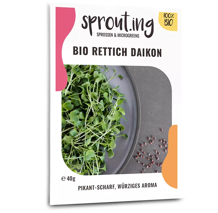 BIO Sprouting Rettich Daikon BIO Sprouting Rettich Daikon