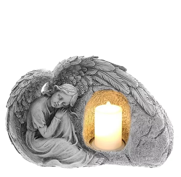 Engel mit LED-Kerze Engel mit LED-Kerze