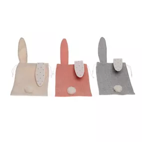 Geschenkbeutel mit Hasenohren