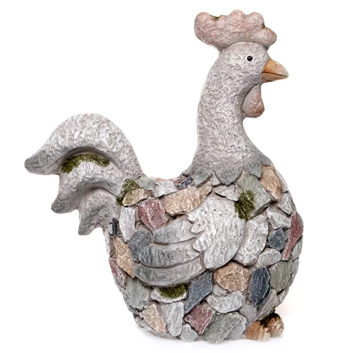 Hahn in Kieselstruktur Hahn in Kieselstruktur