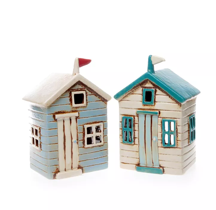 Windlicht Strandhaus