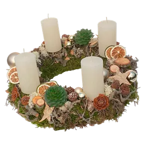 Adventkranz Natura Bonsai Adventkranz Natura Bonsai