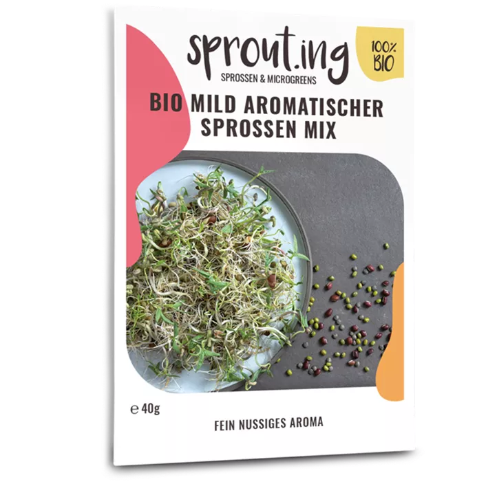 BIO Sprouting Mild aromatischer Sprossen Mix BIO Sprouting Mild aromatischer Sprossen Mix