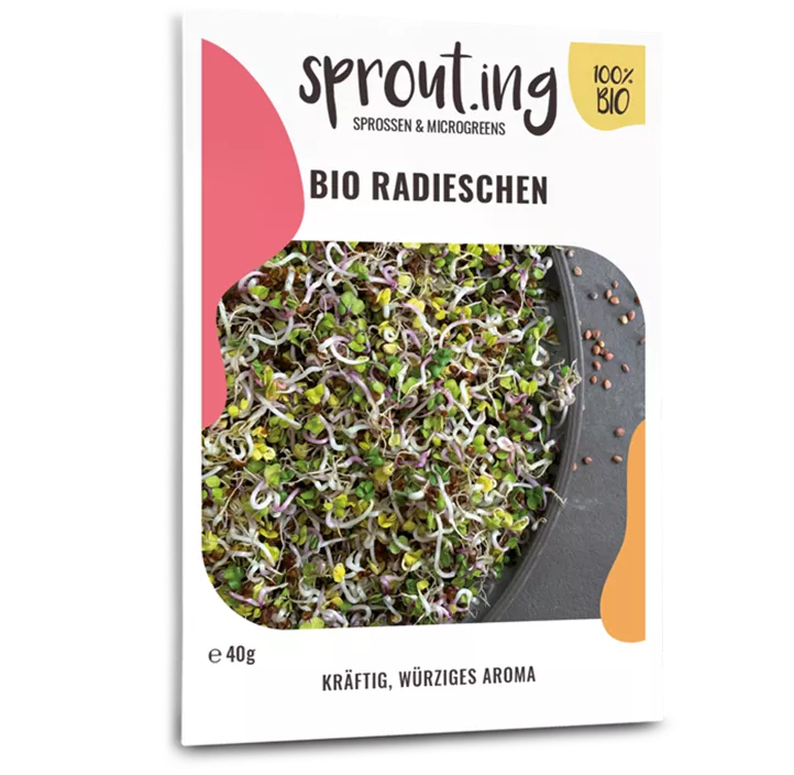 BIO Sprouting Radieschen